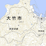 513222 阿多田島 （あたたじま Atatajima）, 地形図