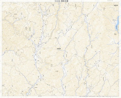 513230 周防本郷 （すおうほんごう Suohongo）, 地形図
