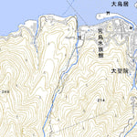 513232 厳島 （いつくしま Itsukushima）, 地形図