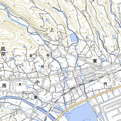 513236 三津 （みつ Mitsu）, 地形図
