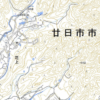 513241 津田 （つた Tsuta）, 地形図
