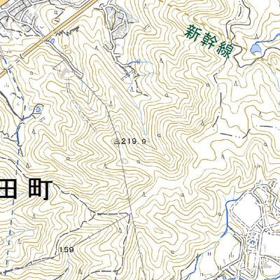 513244 海田市 （かいたいち Kaitaichi）, 地形図