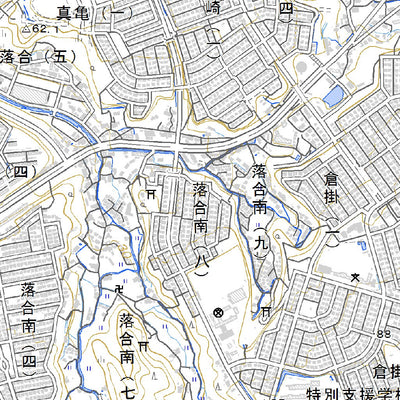 513254 中深川 （なかふかわ Nakafukawa）, 地形図