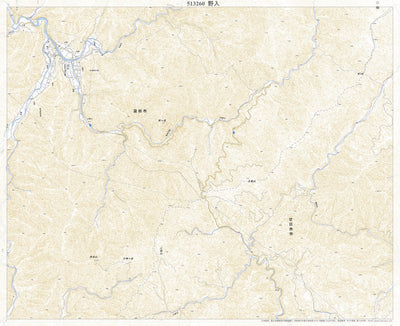 513260 野入 （のいれ Noire）, 地形図