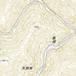 513271 三段峡 （さんだんきょう Sandankyo）, 地形図