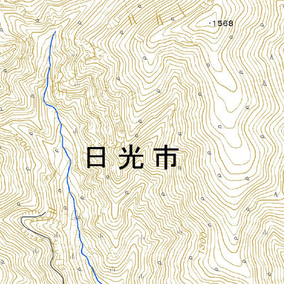 553903 中禅寺湖 （ちゅうぜんじこ Chuzenjiko）, 地形図