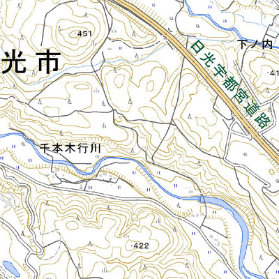553905 今市 （いまいち Imaichi）, 地形図