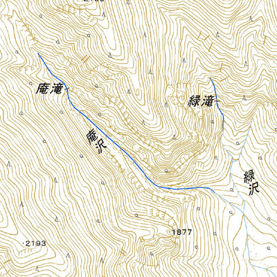 553913 男体山 （なんたいさん Nantaisan）, 地形図