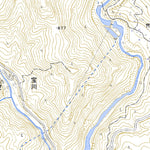 553920 藤原 （ふじわら Fujiwara）, 地形図