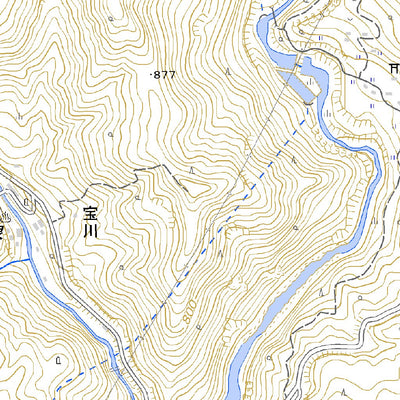 553920 藤原 （ふじわら Fujiwara）, 地形図