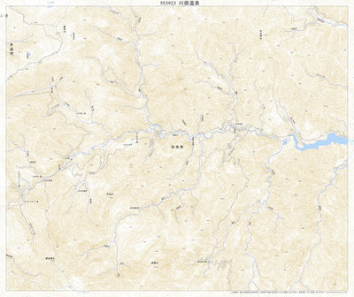 553923 川俣温泉 （かわまたおんせん Kawamataonsen）, 地形図