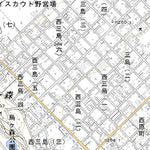 553927 西那須野 （にしなすの Nishinasuno）, 地形図