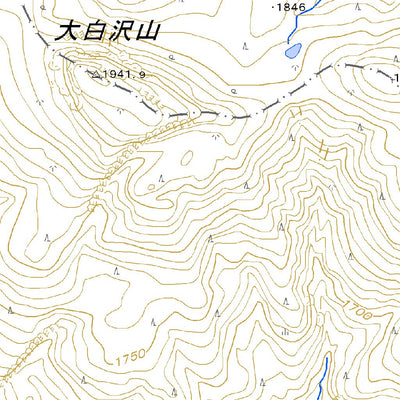 553931 尾瀬ヶ原 （おぜがはら Ozegahara）, 地形図