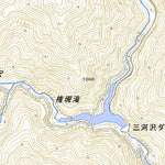 553934 湯西川 （ゆにしかわ Yunishikawa）, 地形図