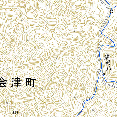 553944 湯ﾉ花 （ゆのはな Yunohana）, 地形図