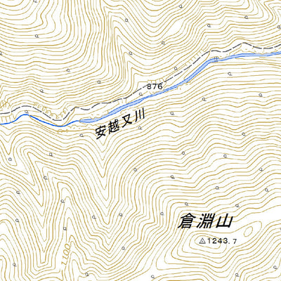 553953 内川 （うちかわ Uchikawa）, 地形図
