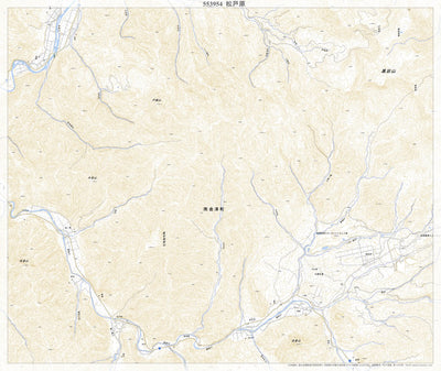 553954 松戸原 （まっとのはら Mattonohara）, 地形図