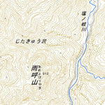 553963 城郭朝日山 （じょうかごあさひやま Jokagoasahiyama）, 地形図