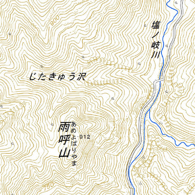 553963 城郭朝日山 （じょうかごあさひやま Jokagoasahiyama）, 地形図