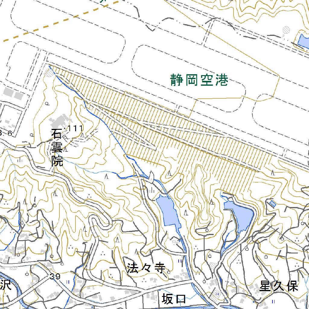523811 島田 （しまだ Shimada）, 地形図 Map by Pacific Spatial