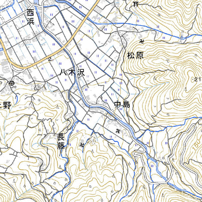 523826 土肥 （とい Toi）, 地形図