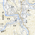 523827 湯ヶ島 （ゆがしま Yugashima）, 地形図