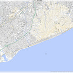523833 静岡東部 （しずおかとうぶ Shizuokatobu）, 地形図