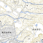 523833 静岡東部 （しずおかとうぶ Shizuokatobu）, 地形図