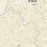 523850 蕎麦粒山 （そばつぶやま Sobatsubuyama）, 地形図