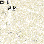 523852 駿河落合 （するがおちあい Surugaochiai）, 地形図