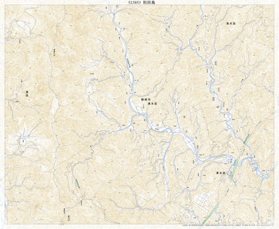 523853 和田島 （わだしま Wadashima）, 地形図