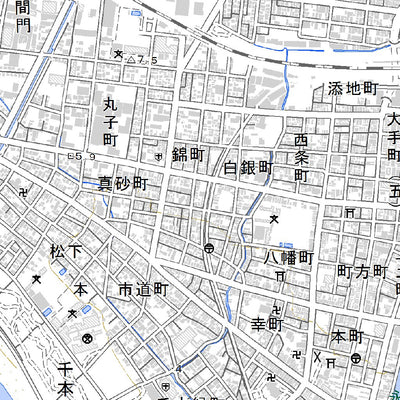 523856 沼津 （ぬまづ Numazu）, 地形図