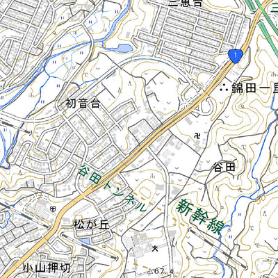 523857 三島 （みしま Mishima）, 地形図