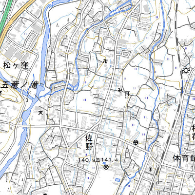 523867 裾野 （すその Susono）, 地形図