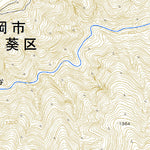 523871 畑薙湖 （はたなぎこ Hatanagiko）, 地形図