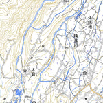 523874 上井出 （かみいで Kamiide）, 地形図