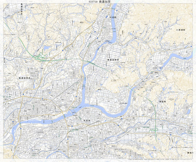 533710 美濃加茂 （みのかも Minokamo）, 地形図