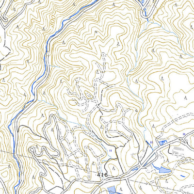 533711 御嵩 （みたけ Mitake）, 地形図