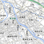 533713 恵那 （えな Ena）, 地形図