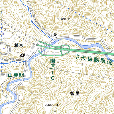 533715 伊那駒場 （いなこまば Inakomaba）, 地形図