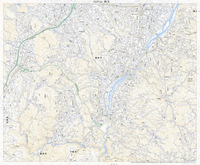 533716 時又 （ときまた Tokimata）, 地形図