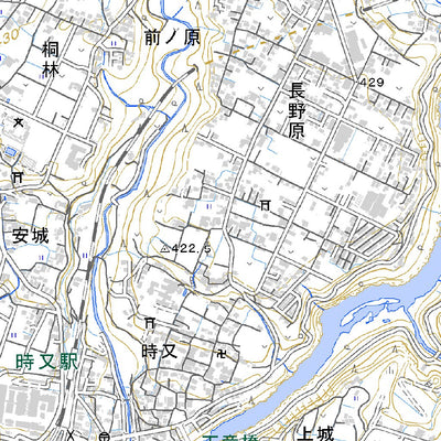 533716 時又 （ときまた Tokimata）, 地形図