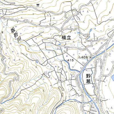 533722 切井 （きりい Kirii）, 地形図