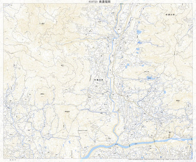 533723 美濃福岡 （みのふくおか Minofukuoka）, 地形図