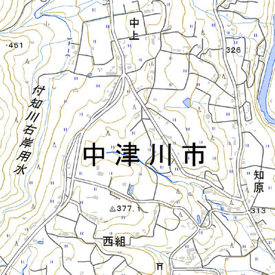 533723 美濃福岡 （みのふくおか Minofukuoka）, 地形図