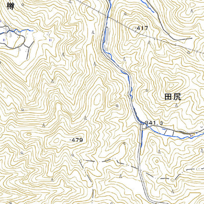 533730 美濃川合 （みのかわい Minokawai）, 地形図