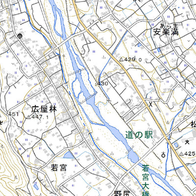 533733 付知 （つけち Tsukechi）, 地形図