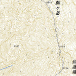 533746 空木岳 （うつぎだけ Utsugidake）, 地形図