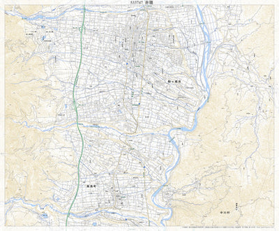 533747 赤穂 （あかほ Akaho）, 地形図