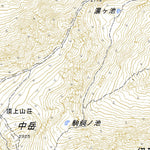 533756 木曽駒ヶ岳 （きそこまがたけ Kisokomagatake）, 地形図